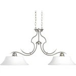 Progress Lighting P4321-09 2-100W Medium Base Linear Fixture, 36" 14" 18.25". Fixed Price $59.95.