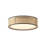Alora Mood Lyla 16 In. 1-LIGHT 24-WATT Rattan Integrated Led Flush Mount. Fixed Price $99.95.