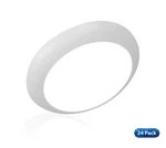 (24-PACK) Nicor Rsd 6 In. White Integrated Led Flush Mount Downlight, 2700K. Fixed Price $94.99.
