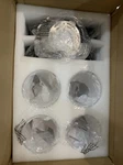 Hampton Bay Boundbrook 26.25 In. 4-LIGHT Matte Black Semi-flush Mount. Fixed Price $50.00.