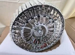 Monteaux Lighting 2-LIGHT Flush Mount Chrome Crystal Glass Ceiling Fixture. Fixed Price $47.00.