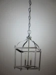 Kichler Larkin 2-LIGHT Brushed Nickel Candlestick Cage Kitchen Pendant. Fixed Price $50.96.