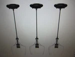 Hukoro 3-PACK 1-LIGHT Dark Bronze Mini Pendant 3PJP122-50Q. Fixed Price $47.96.