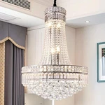 13-LIGHTS K9 Crystal Chandelier Pendant Lamp Classic Empire Ceiling 24INCH. Fixed Price $238.37.
