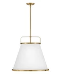 Lacquered Brass Led Pendant From The Lexi Collection. Fixed Price $849.00.