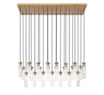 Z-lite 740P-23L Beau Light 54"W Suspension Linear Pendant Brass. Fixed Price $3468.00.