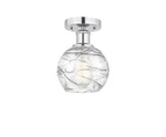 Innovations Lighting 616-1F-11-6 Athens Semi-flush 6"W Polished Chrome. Fixed Price $165.00.