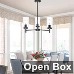 Vinluz 1810-3-11 Light Farmhouse Chandelier, Black. Fixed Price $82.03.