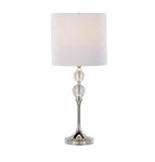 Set Of 2 Lumisource Clara Crystal Table Lamp Modern Bedroom Living Decor. Fixed Price $60.00.