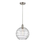 Innovations Edi Athens Deco 12" 1-LT Mini Pendant 616-1P-SN-G1213-12-LED. Fixed Price $132.99.