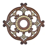 Livex Lighting 8216-64 Ceiling Medallion Palacial Bronze With Gilded Accen.... Fixed Price $262.58.
