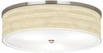 Giclee Gallery Birch Blonde Shade 20 1/4" Wide Drum Ceiling Light. Fixed Price $249.99.