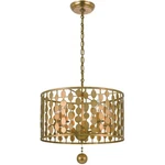 Crystorama 545-GA Layla Light 18 Inch Antique Gold Chandelier Ceiling. Fixed Price $798.00.