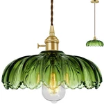 Pendant Light Fixture, Hanging Glass Shade With .... Fixed Price $48.79.