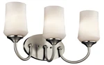 Kichler 45570NI Aubrey 3-LIGHTBATH Vanity In Brushed Nickel. Fixed Price $174.97.