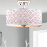 Safavieh Kora Flush Mount Chrome. Fixed Price $123.37.