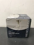 Hampton Bay KSE8001AX-01/BN Gaspar 7 In. Brushed Nickel Flush Mount Clear Glass. Fixed Price $23.73.