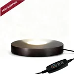 Fuoicorn Wood Led Light Base - Crystal Display For 4.7INCH, Dark Brown. Fixed Price $33.68.