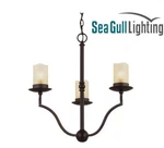 New! Sea Gull 3110603-191 Trempealeau Light Chandelier 21" Roman Bronze. Fixed Price $77.97.