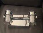 Rare New Nib George Kovacs Vanity/ Bathroom Wall Lamp Light Fixture Modernist. Fixed Price $199.99.