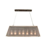 Kalco Highland 7 Light Island In Country Iron - 500060CI. Fixed Price $1419.00.