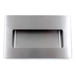 2-PACK Recessed Pulls Handles 5" X 3-1/4" Screw Concealed, Brushe.... Fixed Price $20.63.