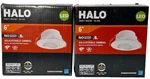 2-PACK Halo Ra 6 In. Adjustable Cct Canless Ic Led Recessed Light Kit. Fixed Price $53.99.