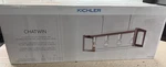 Kichler Chatwin 30.6" 4-LIGHT Brushed Nickel Farmhouse Kitchen Island Chandelier. Fixed Price $55.19.