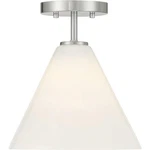 Savoy House Lighting 7-4011-1-SN Blair Mini Pendant Satin Nickel. Fixed Price $142.80.