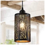 Industrial Black Pendant Light Fixture Vintage Farmhouse Mini Gold Pend.... Fixed Price $44.17.