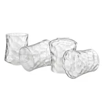 Aspen Creative 23530-63-4 Clear Hammered Glass Shade For Lighting. Fixed Price $127.85.