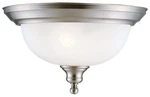 Design House 510297 Bristol Light 13"W Flush Mount Ceiling - Nickel. Fixed Price $57.64.