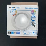 Nicor DLR4V6 4-INCH Led Downlight Dimmable White, Smooth, Energy-efficient. Fixed Price $11.00.