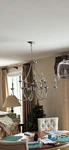 Kichler Dover Ii 9-LIGHT Brushed Nickel Chandelier Traditional Metal Indoor. Fixed Price $250.00.