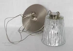 Besa Lighting 1XA-5125SF-SN 12V Nico 4 Pendant Stone Silver Foil Satin Nickel. Fixed Price $100.00.