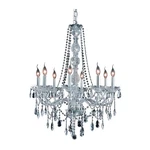 Elegant Lighting 7958D28C/RC Verona Mini Chandelier Chrome. Fixed Price $584.00.