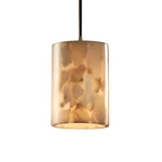 Justice Design Alabaster Rocks! Mini 1-LT Pendant, Flat, Ch ALR-8815-10-CROM. Fixed Price $162.00.
