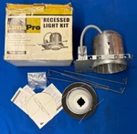 Lumapro, Recessed Light Housing Kit, 5TP97. Fixed Price $20.00.