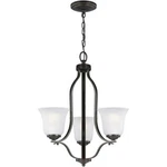 Sea Gull Emmons Light 20 Inch Chandelier, Heirloom Bronze, 3139003-782. Fixed Price $109.98.