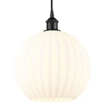Innovations Lighting 616-1P 14 12 White Venetian Pendant Black. Fixed Price $248.16.