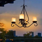 Twinkvilla Battery Operated Chandelier, Outdoor With 4PCS .... Fixed Price $70.00.