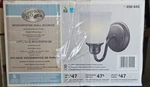 Hampton Bay Woodbridge Oil Rubbed Bronze Wall Sconce Light. Fixed Price $18.00.