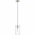 New Linea 6319 LL-P311-BN Ceiling Clear Brushed Nickel Pendant Light. Fixed Price $100.00.