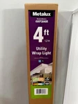 Metalux Lot Of 6X Led Wraparound Light Ft. 4WP3040R 4000-LUMENS 4000K Cool Whi. Fixed Price $129.95.
