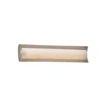 Justice Design Clouds Lineate 22" Led Bath Bar, Brsh Nkl,. Fixed Price $264.00.