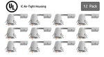 12 Pack 4" Inch Remodel Recessed Can Pot Light Housing - Ul Ic Air Tight Led. Fixed Price $109.95.