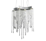 Nos ET2 Crystal Sensation Egyptian 6 Light Pendant Ceiling Fixture. Fixed Price $399.00.