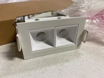 Dals MSL2-CC-AWH Recessed Lighting, 2-LIGHT 12 Total Watts, White. Fixed Price $88.99.