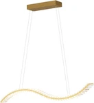 Vaxcel Lighting P0428 38"W Led Linear Chandelier - Gilded Brass. Fixed Price $282.99.