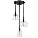 Project Source 3 Light Chandelier In Brushed Nickel New Box 759872. Fixed Price $75.00.